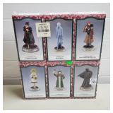 A Christmas Carol Figurine Collection 6 Pc Set