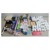 Large Lot of Assorted Office Supplies, etc