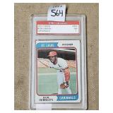 1974 Topps Bob Gibson Cardinals #350