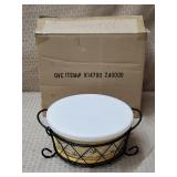 Temptations by Tara Yellow Stoneware Bowl