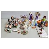 Nativity Set Ceramics, Angel Ceramics, Children in
