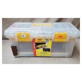 20" Tool Box w/ Screwdrivers, Assorted Tools,