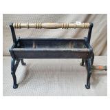 Farmhouse Fireplace Log Roller