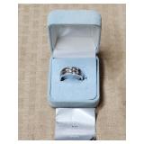 Epiphany Plated Sterling Diamonque Ring