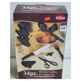 34Pc. Kitchen Cutlery & Gadget Set, NIB
