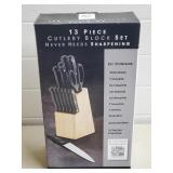13 Piece Cutlery Block Set, NIB