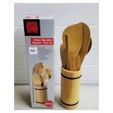 Joyce Chen Deluxe Burnished Bamboo Tool Set