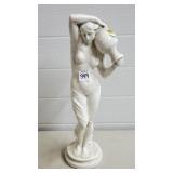 CrackleGlaze Ceramic Romanesque Statue