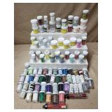 Lot of Assorted Glitter in Containers