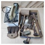 Vintage Hoover Sidewinder & Assorted Vtg Tools