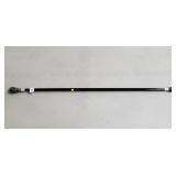 Green Hardwood Ball Handled Walking Cane