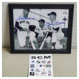 Ted Williams, Mickle Mantle Autographed PIcture w/