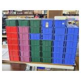 Large Lot of Modular Plastic Storage Drawer Bins