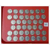 Lot of (40) Kennedy Half Dollars