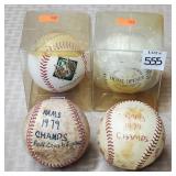 Lot of Assorted Vintage & Collectible Baseballs