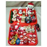 1958 Vtg Pixie Elf Ornament, Assorted Vtg Xmas