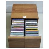 Lot of Rock & Assorted CDs w/ CD Case