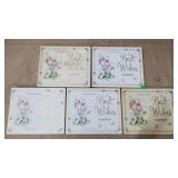 Lot of Vtg Happy Anniversary Cards w/ Boxes