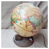 Cold War Era Globe Lamp