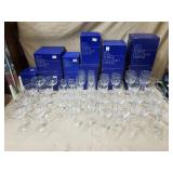 Large Assortment of Towle Full Lead Crystal