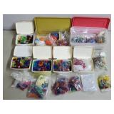 Large Lot of Mixed Ceramic Xmas Tree Lights