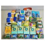 Mixed of New Cleaning Sponges, Scrubbers, & Sink