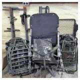 Large Lot of Hunting Tree Stands & Parts