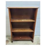 Vintage Oak Bookshelf