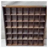 Wood Knick Knack Display Shelf
