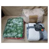 Polar Fleece Sheet Set, Throw Blankets, & Fleece