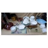 Fire King, Corelle, Pyrex, Mixed Bakeware Lot