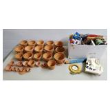 Deroma Italian Terracotta Planters, Chinese Plant-