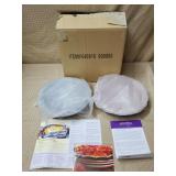 Temptations Red, White, Blue Set of Pie Plates