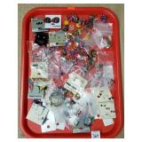 Tray Lot of Assorted Costume Jewelry