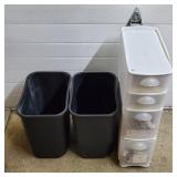 Storage Container w/ Ribbon, Craft Items,