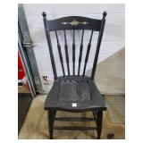 Antique Wood Potty Chair