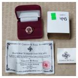 Camrose & Kross Jackie Kennedy Ring, Size 9