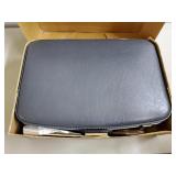 Vintage Fingerhut Hard Sided Suit Case- Gray
