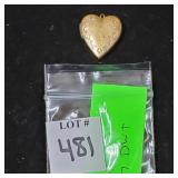 1/20 14k GF Heart Locket