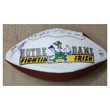 Vintage Notre Dame Autographed Football