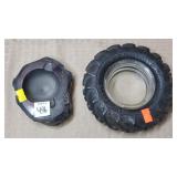 Vintage B.F. Goodrich Silvtown Tire Ashtray &