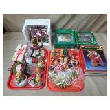 Lot of Christmas Decorations, Figurines, Ornaments