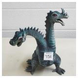 1983 Imperial Double Headed Dragon Fantasy Toy