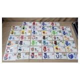 Lot of Beam Bottle Convention First Day Covers