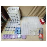 Large Lot of Assorted Plastic Storage Containers