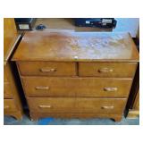 Vintage Maple Wood Dresser