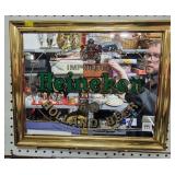 Vintage Heineken Bar Mirror