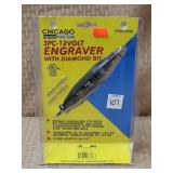 Chicago Tools 3 Pc Engraver w/ Diamond Bit