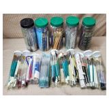 Lot of Paintbrushes, Old New Stock