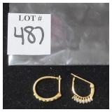 Lot of 2 Loose 10k Gold Earrings